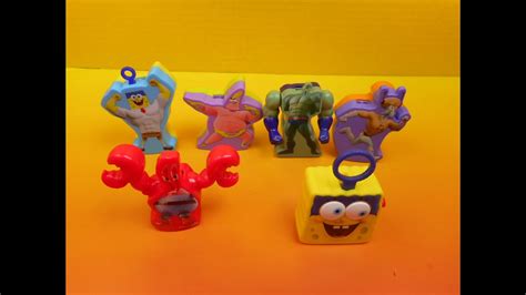 2015 Mcdonalds Happy Meal Toys The Spongebob Movie Sponge Out Of Water