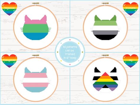 LGBTQA Bisexual Non Binary Asexual Lesbian Genderqueer Etsy