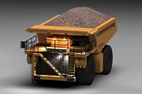 Komatsu 930e Haul Truck Autocad 3d Cad Model Grabcad