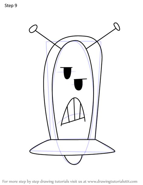 How to Draw Angry Alien from Pocoyo (Pocoyo) Step by Step ...