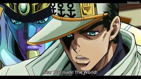 Star Platinum Za Warudo Jojo`s Bizarre Adventure Youtube