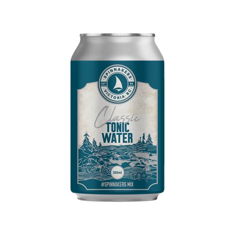 Classic Tonic Water Spinnakers Soda Co 4x355ml Bcause