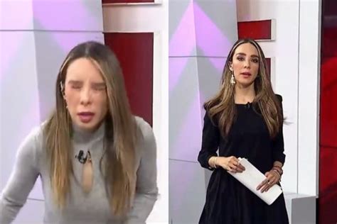 Selene Flores Conductora De Milenio Se Desvanece En Vivo Qu Le Pas