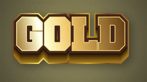 Gold Font Generator Efecto Rojo Dorado Generador De Efectos De Texto