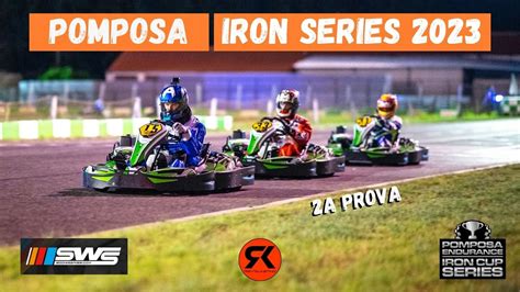 Iron Series Circuito Di Pomposa A Prova Kart Karting Gopro