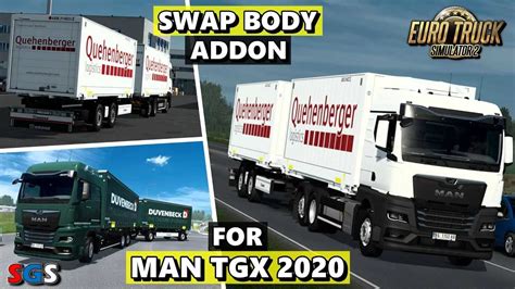 Swap Body Carrier Ch Ssis Pack Pour Man Tgx V Ets Ets Mod