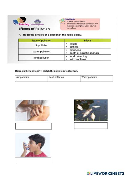 Pollution 1133932 Smasziana Live Worksheets