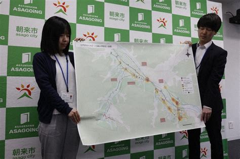 ビッグデータでヒヤリハットマップ 朝来市、測量企業と協働で制作 ウェブで公開、2小学校へ提供 ／兵庫 毎日新聞