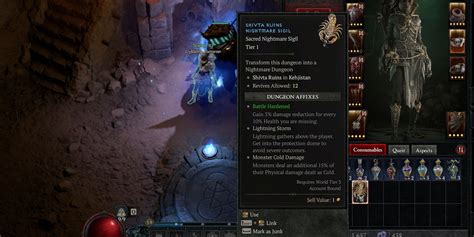 Diablo How To Get Use Nightmare Sigils