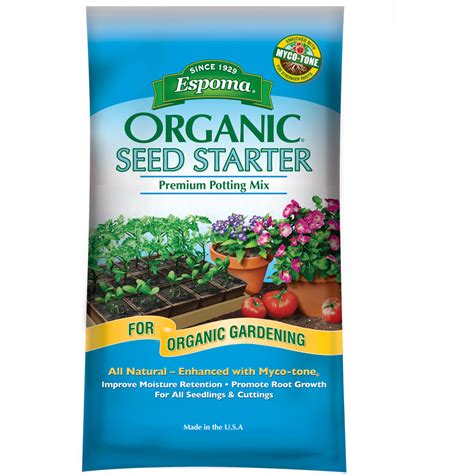 Espoma® Organic Seed Starter Potting Mix 8qt Garden Crossings