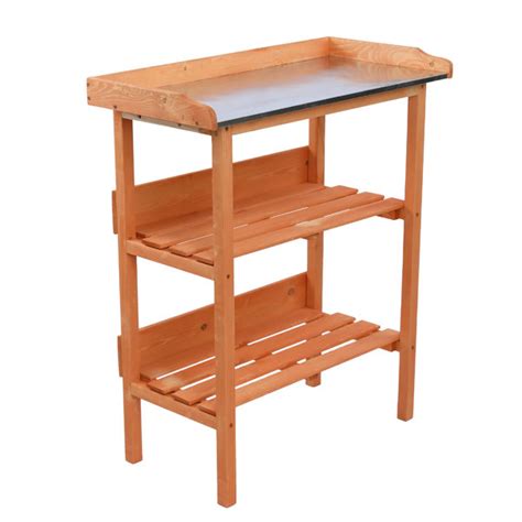 Arlmont Co Fir Potting Bench Wayfair Canada