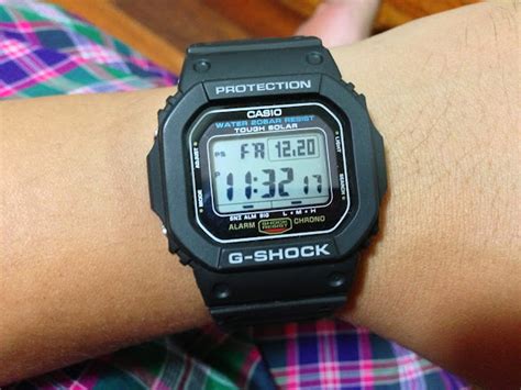 My Eastern Watch Collection: Casio G-Shock G5600-1DR - A Day-To-Day ...