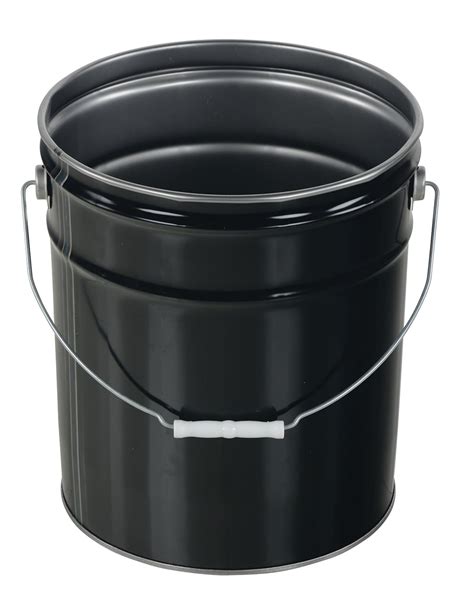 New Steel Pail With Handle 5 Gallon Bucket Free Return Shipping