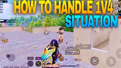 Handle Critical Situation 1v4 In Bgmi 🔥 Bgmi Pubg Montage Youtube