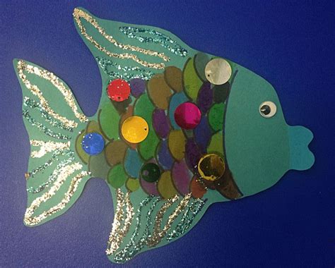 rainbow fish craft  preschoolers rainbow fish crafts ocean crafts