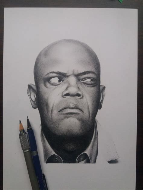 Samuel L Jackson Terminado Dibujos Jackson