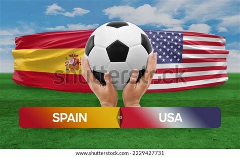 Spain Vs Usa National Teams Soccer Stock Photo 2229427731 | Shutterstock