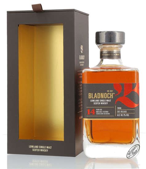 Bladnoch 14 YO Oloroso Sherry Cask Whisky 46 7 Vol 0 70l Weisshaus Shop