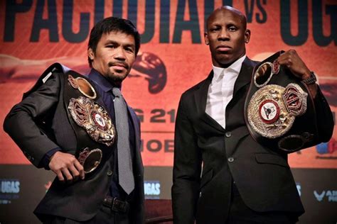 Yordenis Ugas Decisions Manny Pacquiao At The Legend Vs The Olympian