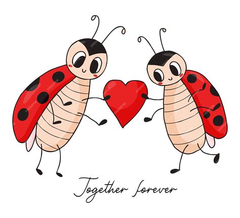 Ladybugs Love Clipart