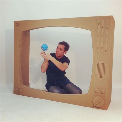 Cardboard Dad Вы просили напомнить Stage Props Tv Decor Diy