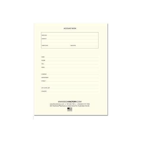 Accounting Ledger Book - Columnar Format