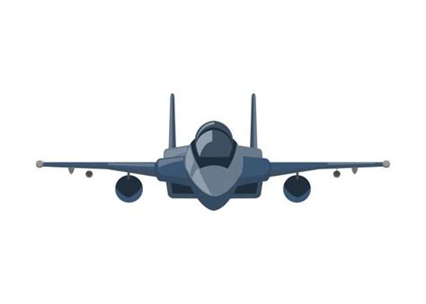 Fighter Jet Plane Vector Clipart