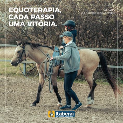 Dia Nacional Da Equoterapia Prefeitura De Itabera