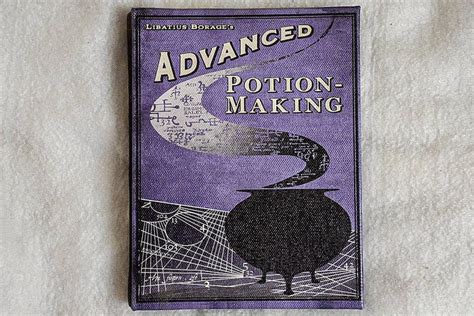 Advanced Potion Making Harry Potter Book Hogwarts Library Etsy