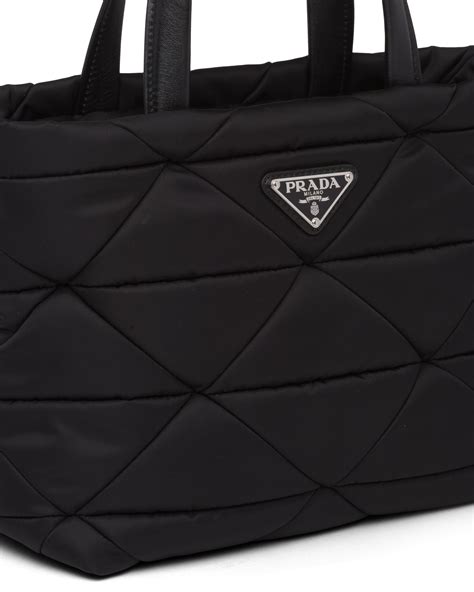 Padded Nylon Tote Bag Prada