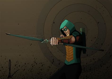 Green Arrow Fan Art by TheRedHairedLemur on DeviantArt