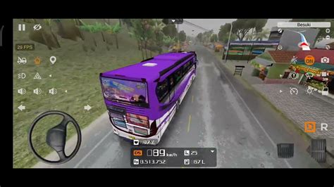 BUS SJM TRANS HARI INI INI 10 APRIL BUSSID I BUS SIMULATOR INDONESIA OM