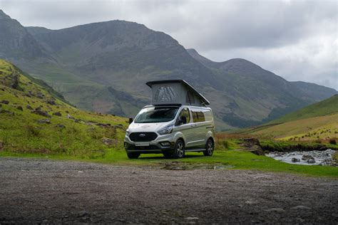 Moondust Silver Ford Transit Customised By Bay2 Campers