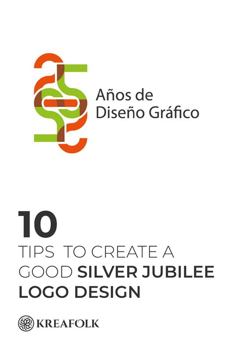 10 tips to create a good silver jubilee logo design – Artofit