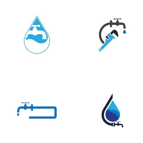 Premium Vector Plumbing Service Icon Logo Creative Vector Illustrattion