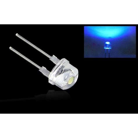 10pz Led blu 8mm 3000mcd 3 2V alta luminosità e basso consumo