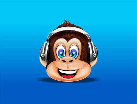 music monkey Project by Dianty Argi on Dribbble