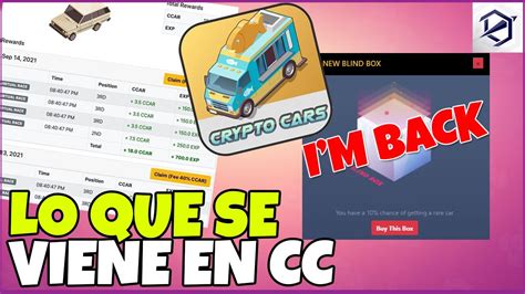 Grandes Cambios Vienen En Crypto Cars Nfts Blockchain Games Youtube