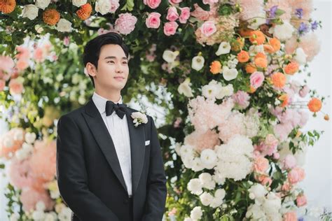 tvN unveils stunning wedding photos of Kim Soo Hyun and Kim Ji Won for ...