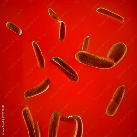 Escherichia Coli (E. Coli.) cells or bacteria under microscope Stock ...