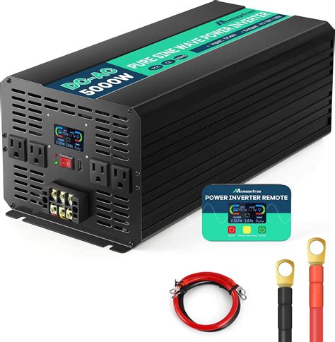 Amazon.com: Mxmoonfree 5000W 48V Pure Sine Wave Power Inverter 48V DC ...