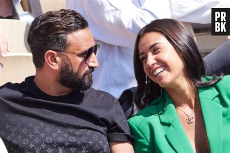 Photo Cyril Hanouna et la joueuse de tennis française Lola Marandel