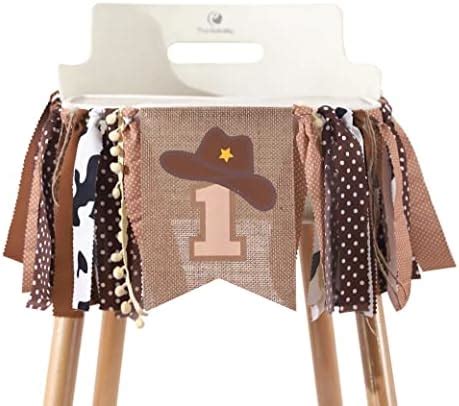 Amazon Cowboy Rodeo 1st Birthday High Chair Banner Western First