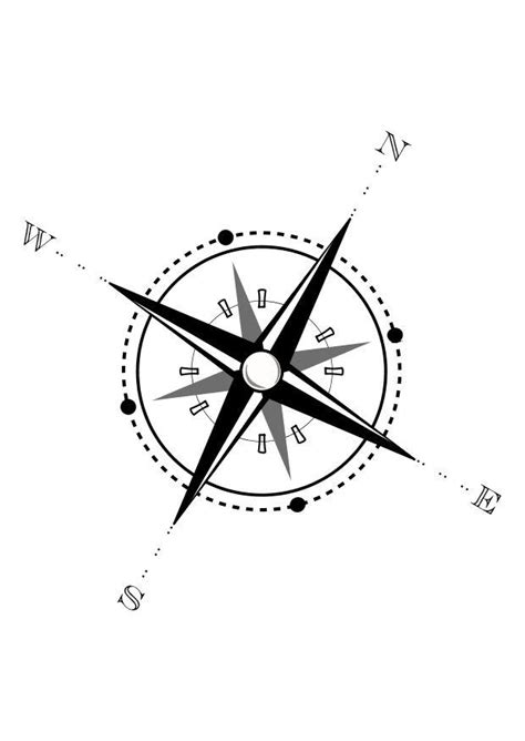 Coloring Page Compass Free Printables Img 10464