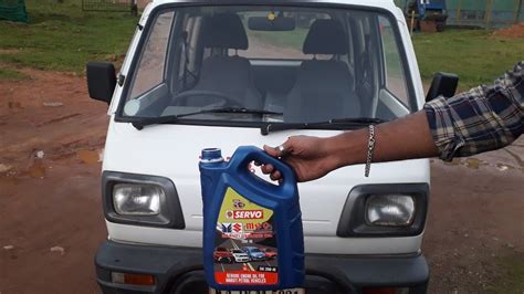 How To Change Maruti Omni Engine Oil And Filter Youtube