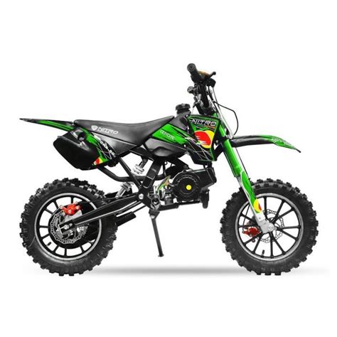 Moto Nitro Motors Coyote Cc Dirt Bike Vert Lestendances Fr