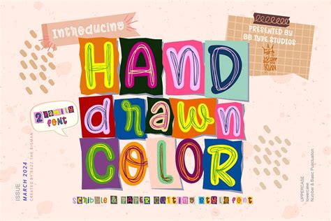 Hand Drawn Color Font (Colorful Fonts) | by Sparksasha | Apr, 2024 | Medium