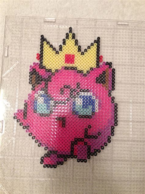 Jigglypuff With Crown Smash Bros Melee By Yohobojoe On Deviantart