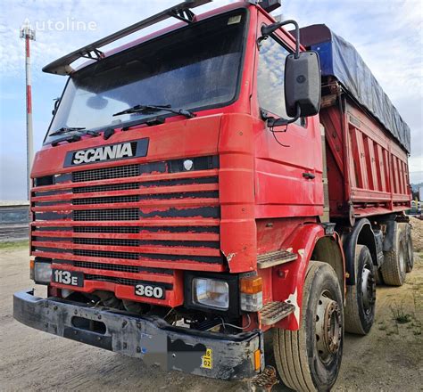 Scania 113 380 Dump Truck For Sale Portugal Pataias YW38776