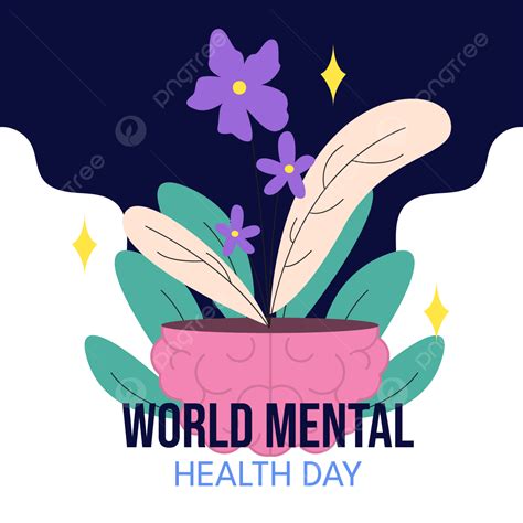 World Mental Health Day Holiday Design Mental Health Day October